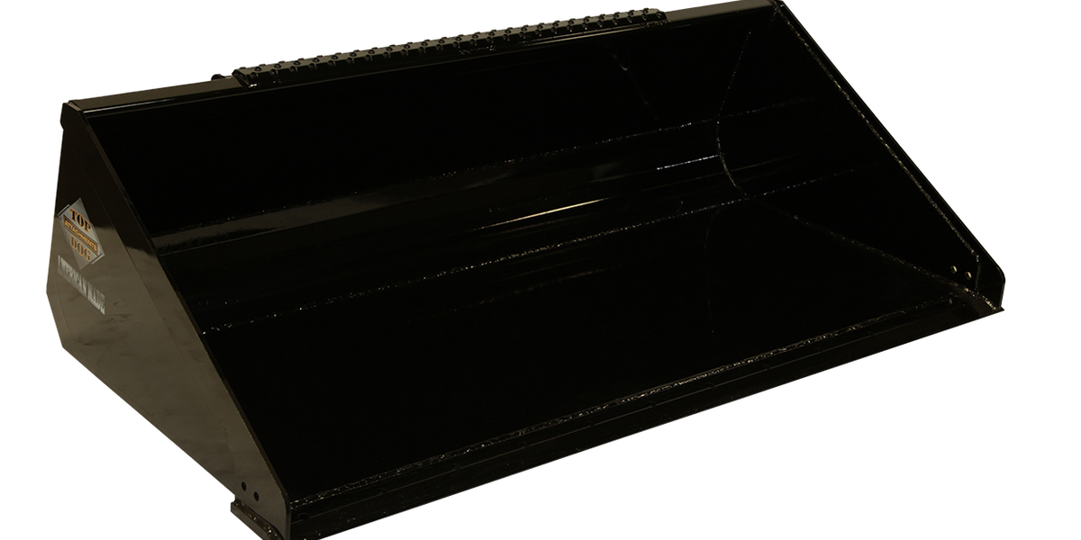 Skid Steer Dirt Bucket — Top Dog Attachments