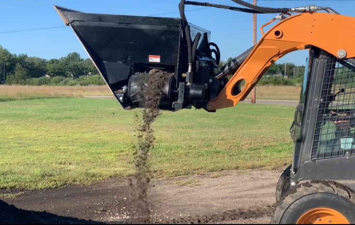 Side Flow Bucket - Heavy Material