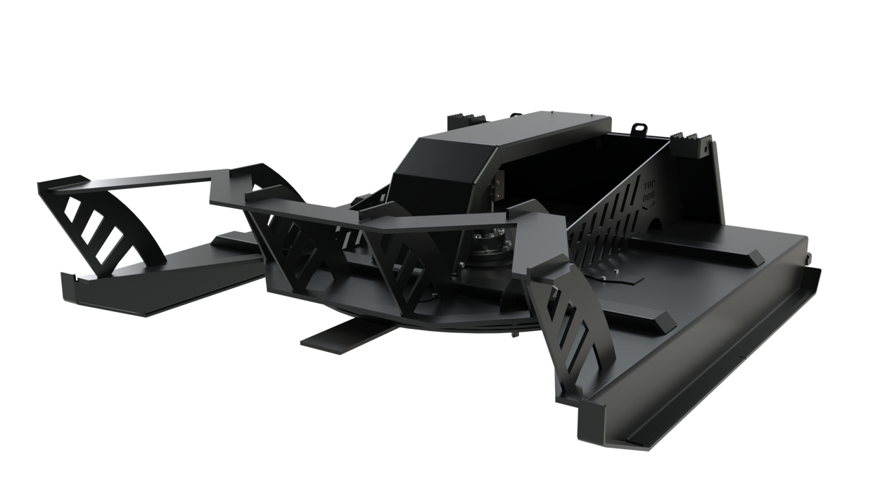 Open Front Skid Steer Brush Cutter